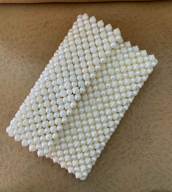 White Pearl Clutch - Image 2