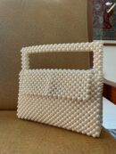 Radio Off White Pearl Handbag